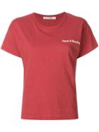 Rag & Bone /jean Have A Nice Day T-shirt - Red