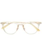 Frency & Mercury Canvas Round Frame Glasses - Yellow & Orange