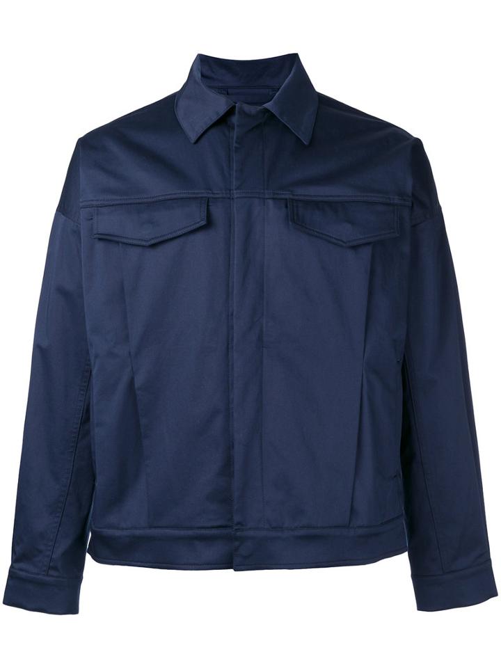Natural Selection - Nila Trucker Jacket - Men - Cotton/spandex/elastane/cotton - M, Blue, Cotton/spandex/elastane/cotton