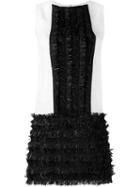 Gianluca Capannolo Tinsel Effect Panelled Dress