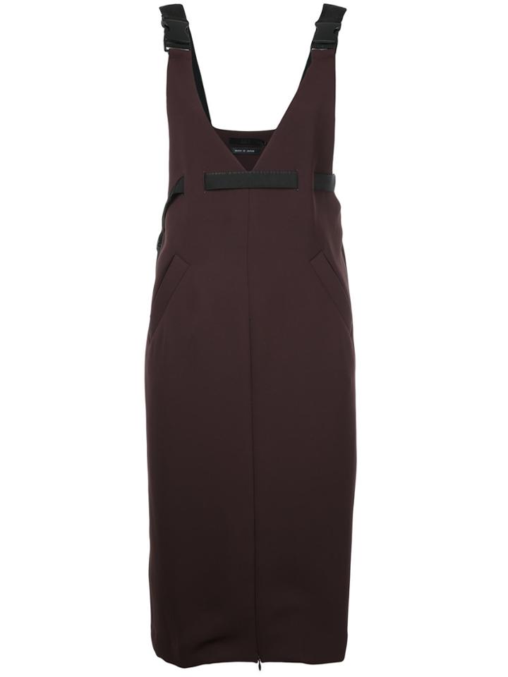 Aula Buckle Dress - Brown