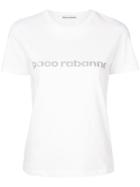 Paco Rabanne Slogan Front T-shirt - White
