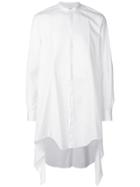Dsquared2 Handkerchief Hem Oversize Shirt - White