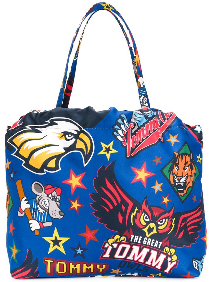 Hilfiger Collection Tommy Mascot Tote Bag - Multicolour