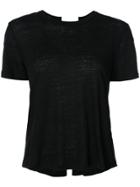 A.l.c. Back Lace T-shirt - Black