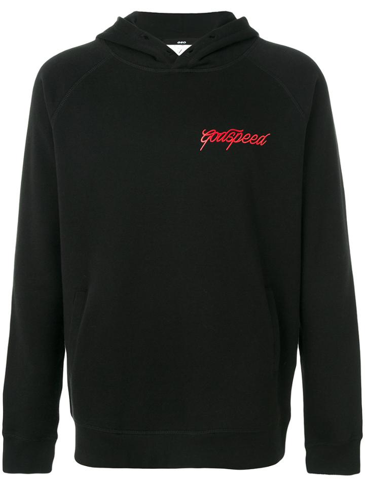 Geo Godspeed Hoodie - Black