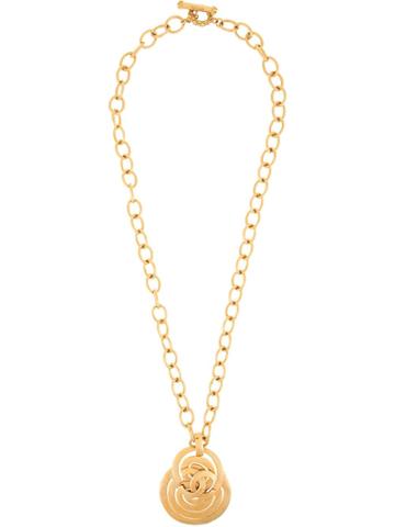 Chanel Vintage Chanel Vintage Cc Logos Gold Chain Pendant Necklace