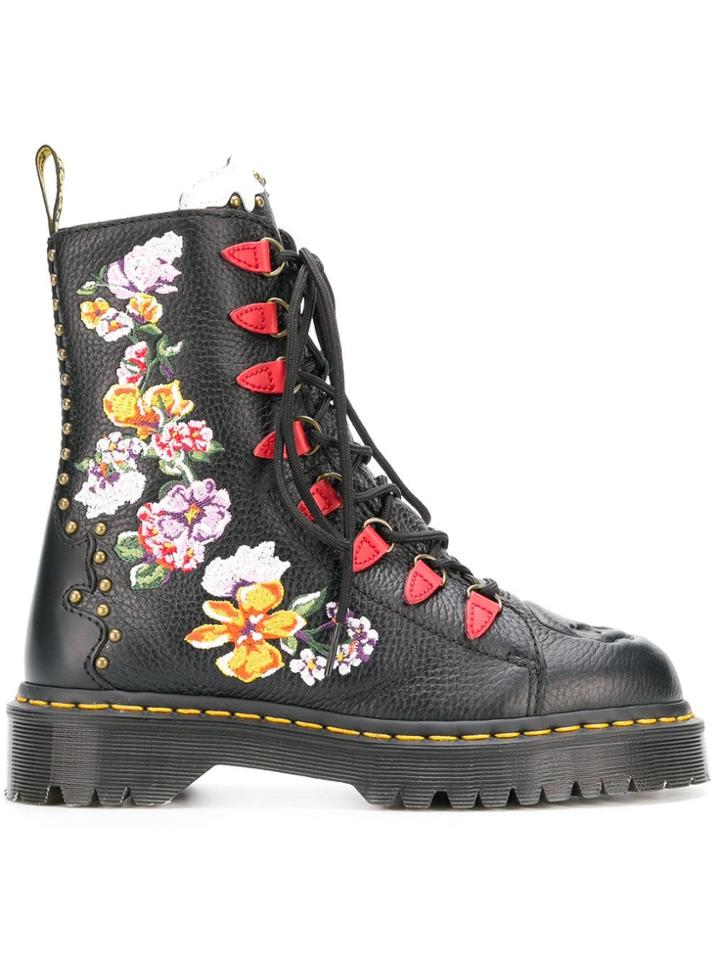 Dr. Martens Dr. Martens Dmsnybbkas24069001 Black Leather/fur/exotic