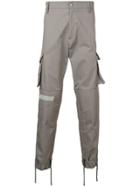 Gcds Structured Cargo Trousers - Grey