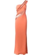 Zuhair Murad One-shoulder Fitted Dress