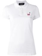 Dsquared2 Cigarette Logo Polo Shirt - White