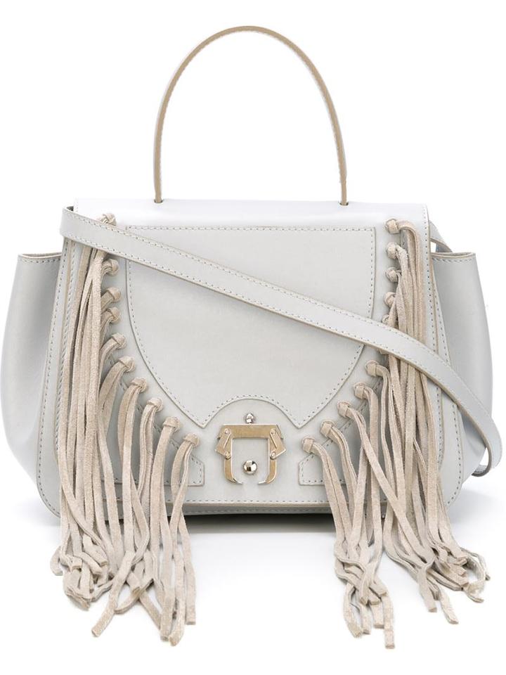 Paula Cademartori Fringe Cross Body Bag
