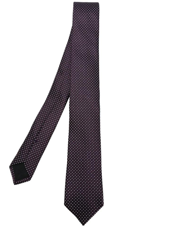Valentino Valentino Garavani Woven Tie - Pink & Purple