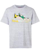 Mostly Heard Rarely Seen 8-bit Dadcore Print T-shirt - Grey