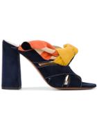 Chloé Nellie Bow Mules - Blue