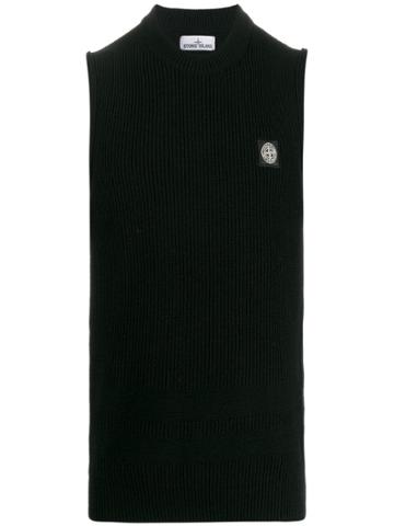 Stone Island Stone Island Mo7115583a1 Black Wool/polyester