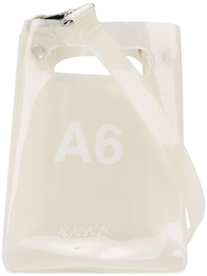 Nana-nana See-through Mini Bag - White