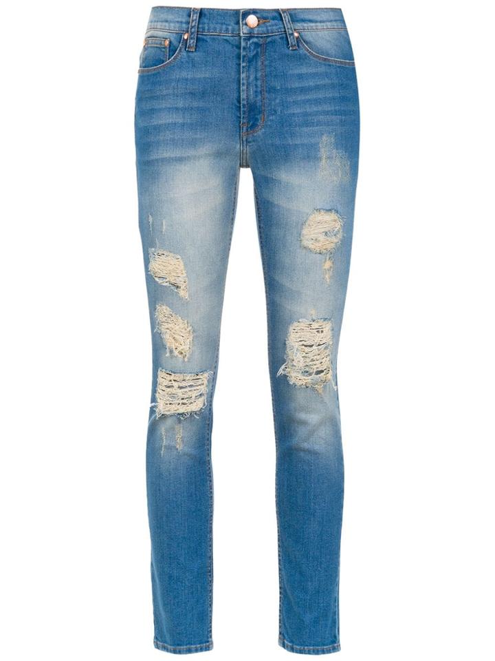 Amapô Rocker Two Skinny Jeans - Blue