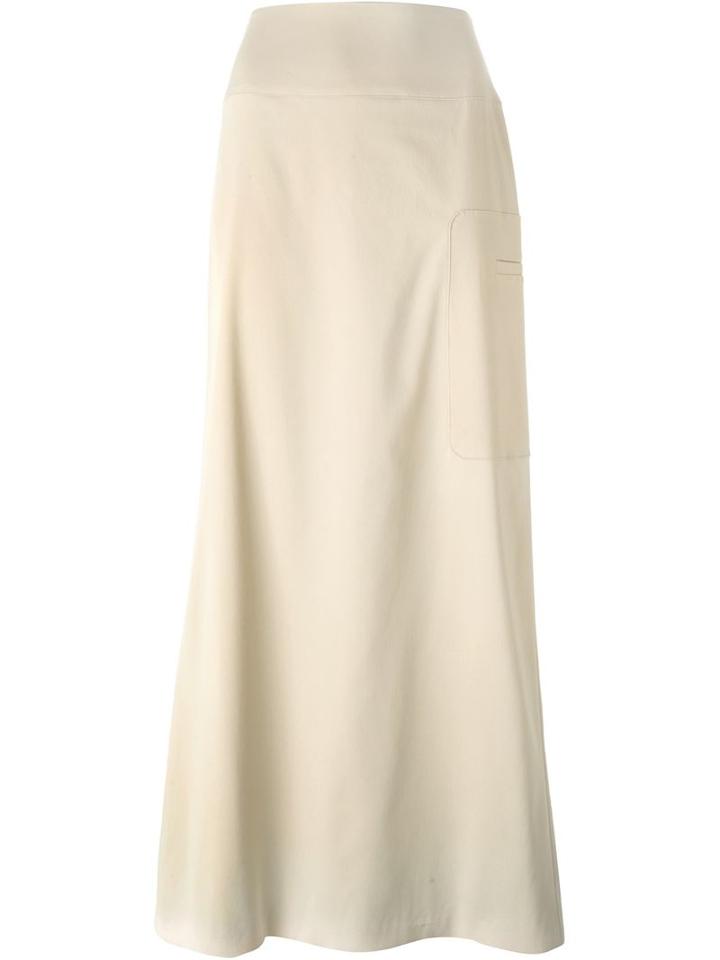 Jean Louis Scherrer Vintage Side Pocket Maxi Skirt