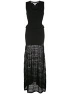 Zac Zac Posen Jill Knitted Maxi Dress - Blue