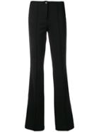 Cambio Flared Trousers - Black