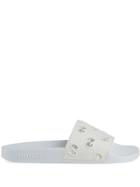 Gucci Rubber Gg Slide Sandal - White