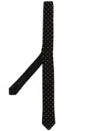Saint Laurent Micro Stud Tie - Black