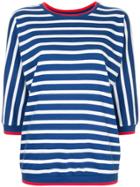 The Upside Striped Sweatshirt - Blue