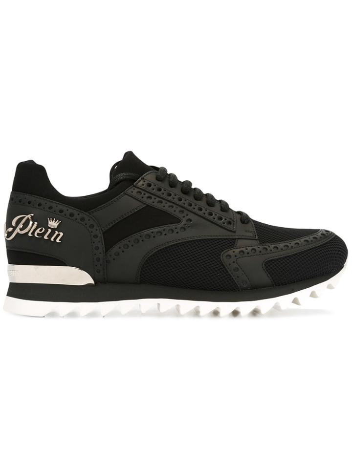 Philipp Plein Lace-up Sneakers - Black