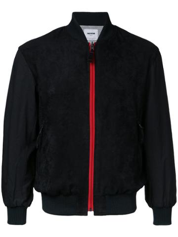 Factotum - Zip Up Jacket - Men - Cotton/rayon - 46, Black, Cotton/rayon