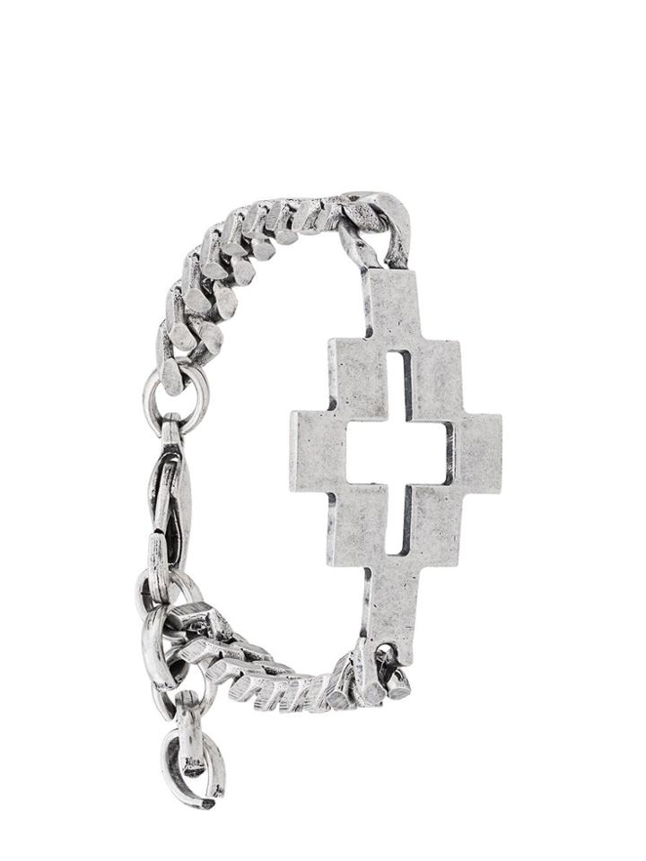 Marcelo Burlon County Of Milan Logo Bracelet - Silver