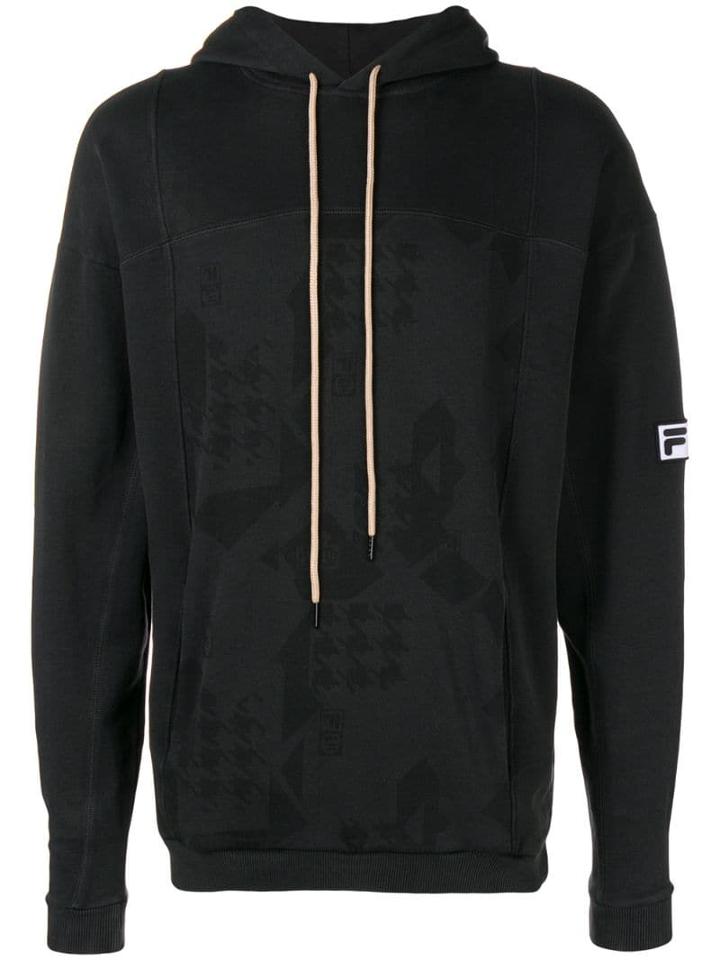 Liam Hodges Liam Hodges X Fila Logo Hoodie - Black