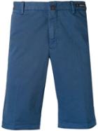 Pt01 - Classic Shorts - Men - Cotton/spandex/elastane - 48, Blue, Cotton/spandex/elastane
