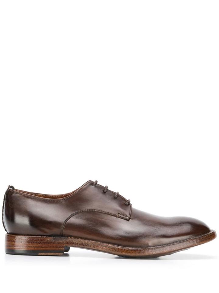 Silvano Sassetti Polished Lace-up Shoes - Brown