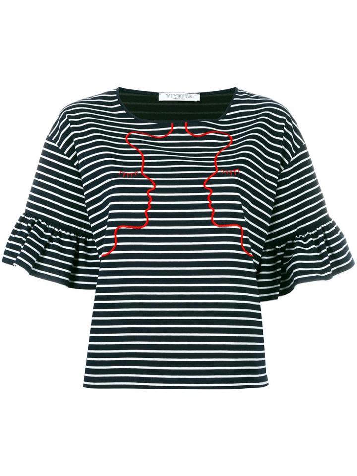 Vivetta Pesce Chirurgo T-shirt - Blue