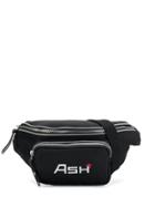 Ash Logo Print Belt Bag - Black
