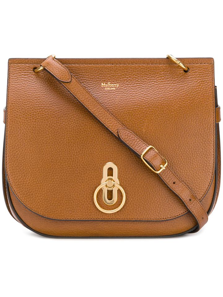 Mulberry Saddle Handbag - Brown