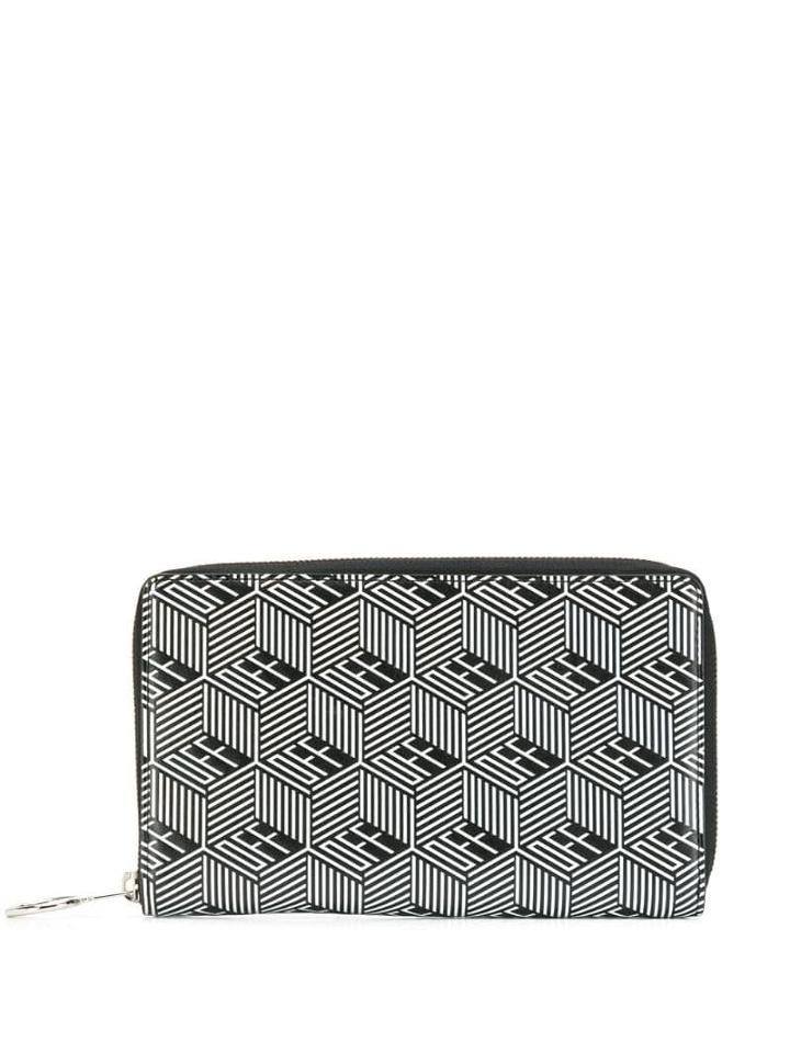 Off-white Monogram Printed Wallet - Black