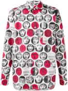 Comme Des Garçons Homme Plus - Printed Faces Shirt - Men - Cotton - S, Cotton