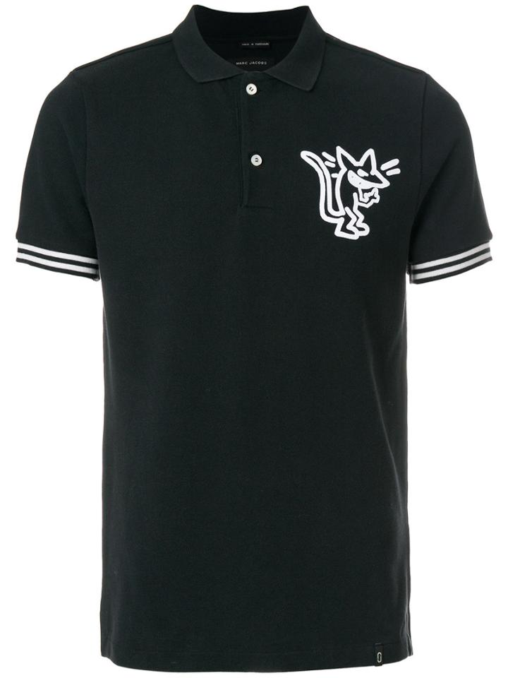 Marc Jacobs Stinky Rat Polo Shirt - Black