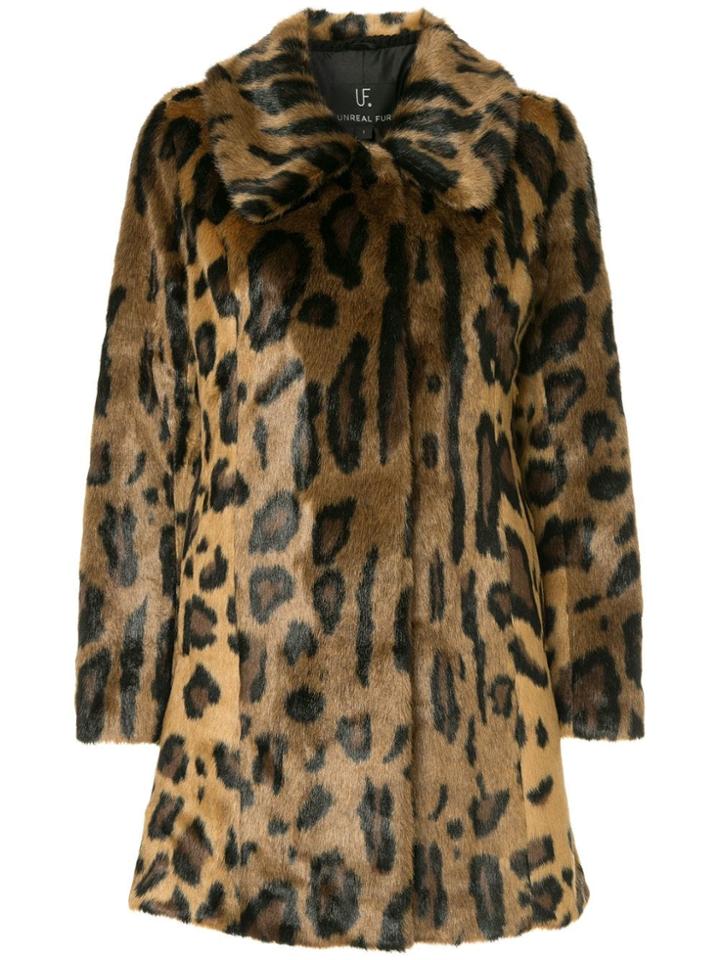 Unreal Fur Furever Coat - Brown