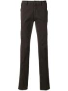 Lardini Straight Leg Chinos - Brown