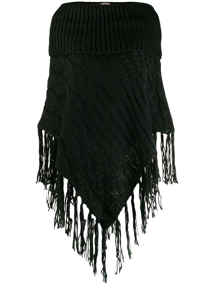 Twin-set Frayed Edge Jumper - Black