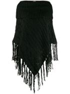 Twin-set Frayed Edge Jumper - Black
