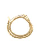 Hues Mini Link Wrap Bracelet - Metallic