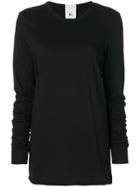 Lost & Found Rooms Long-sleeved Thumb Hole T-shirt - Black