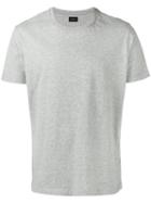 Diesel Plain T-shirt, Men's, Size: Xxl, Grey, Cotton