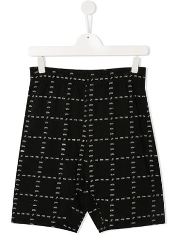 Molo Kids Teen You And Me Shorts - Black