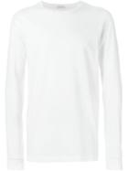 Tomas Maier Longsleeved T-shirt, Men's, Size: Large, White, Cotton