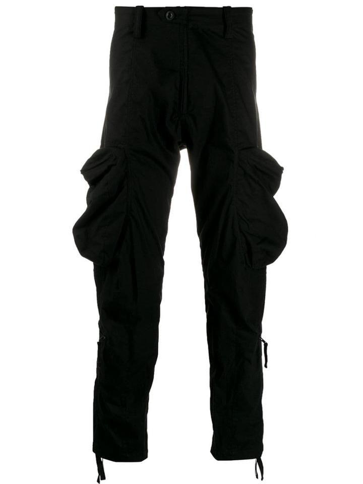 Nilmance Slim Cargo Trousers - Black